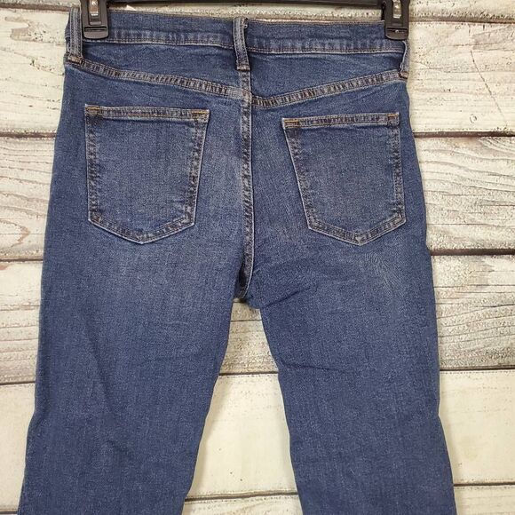 Old Navy Boys 14 Straight Jeans Built-In Flex Adjustable Waist Blue Denim - Picture 3 of 7